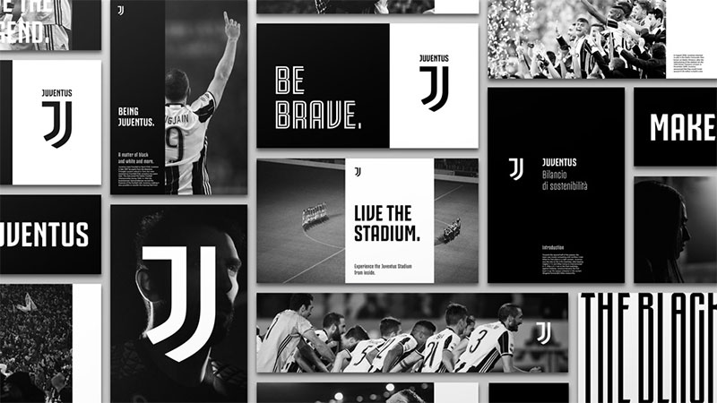 New Juventus logo